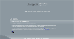 Desktop Screenshot of kh-fitness.dk